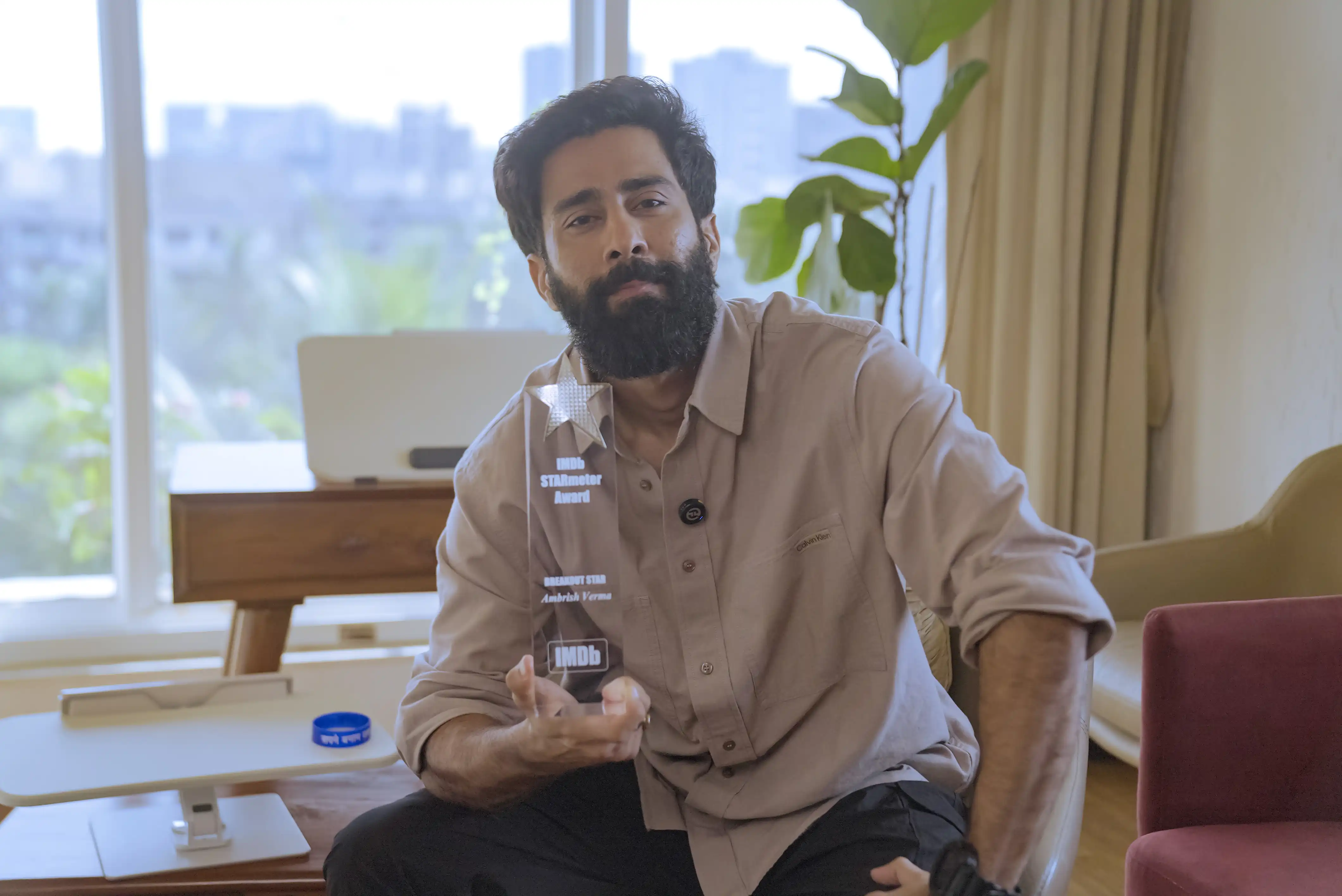 Ambrish Verma Receives an IMDb STARmeter Award 