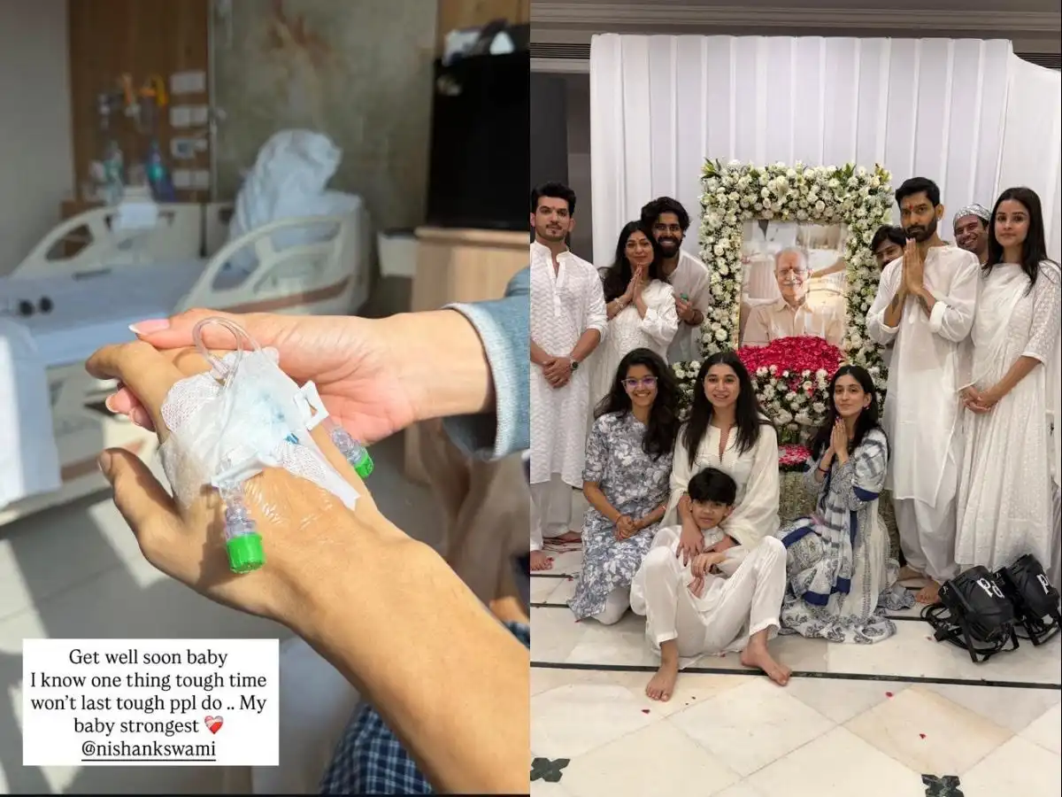 Chetna Pande Stands by Nishank Swami During Emotional Hospitalisation After Father’s Demise