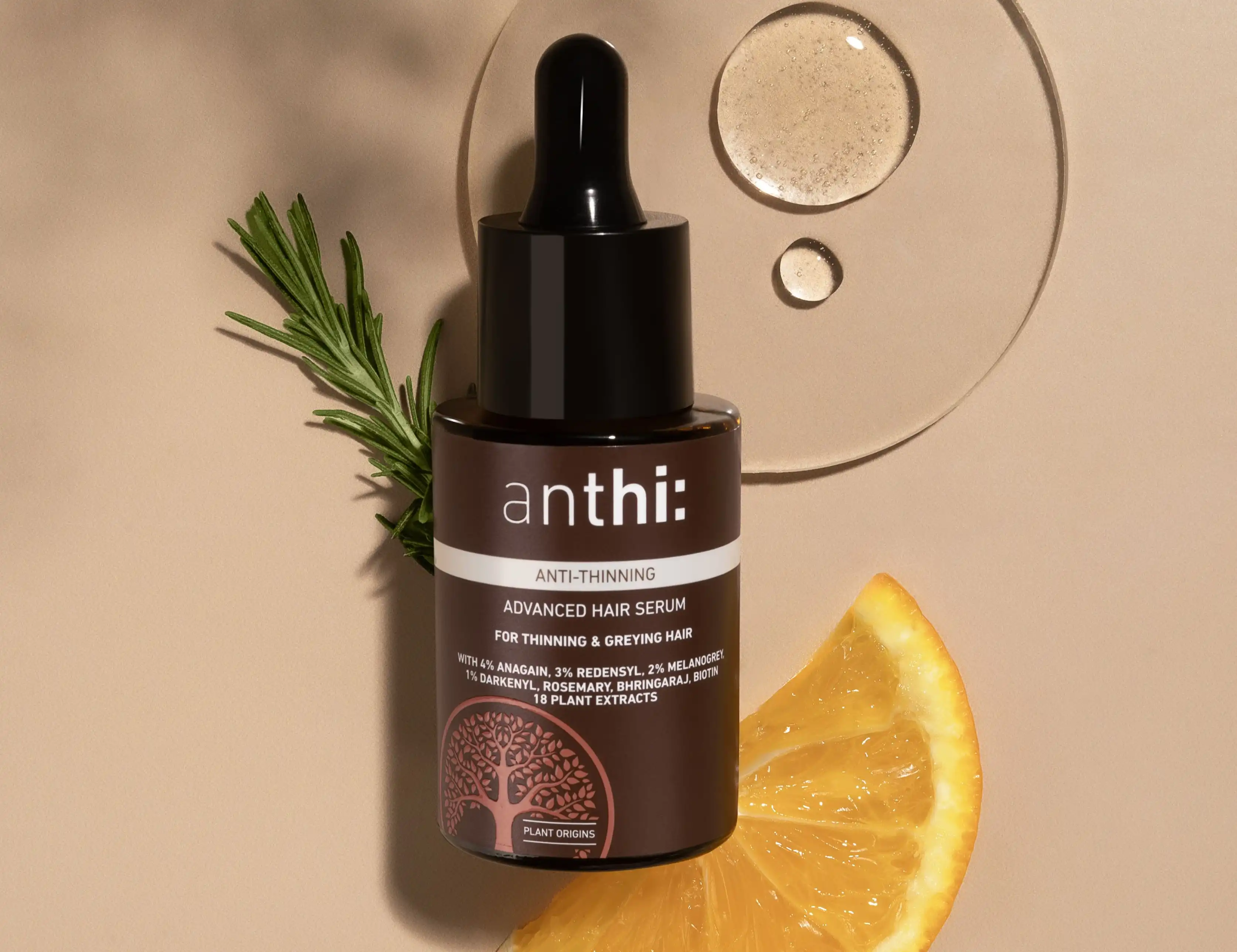 anthi: launches India’s First Anti-Thinning Advanced Hair Serum For Thinning & Greying Hair