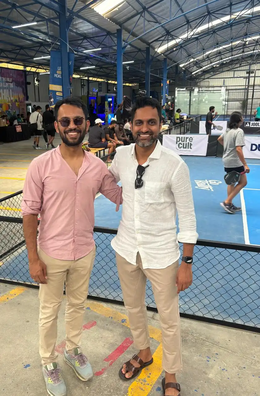Founders-GoRally, Abhinav Shankar(left), Sam Sancheti(right) at GoRally Whitefield