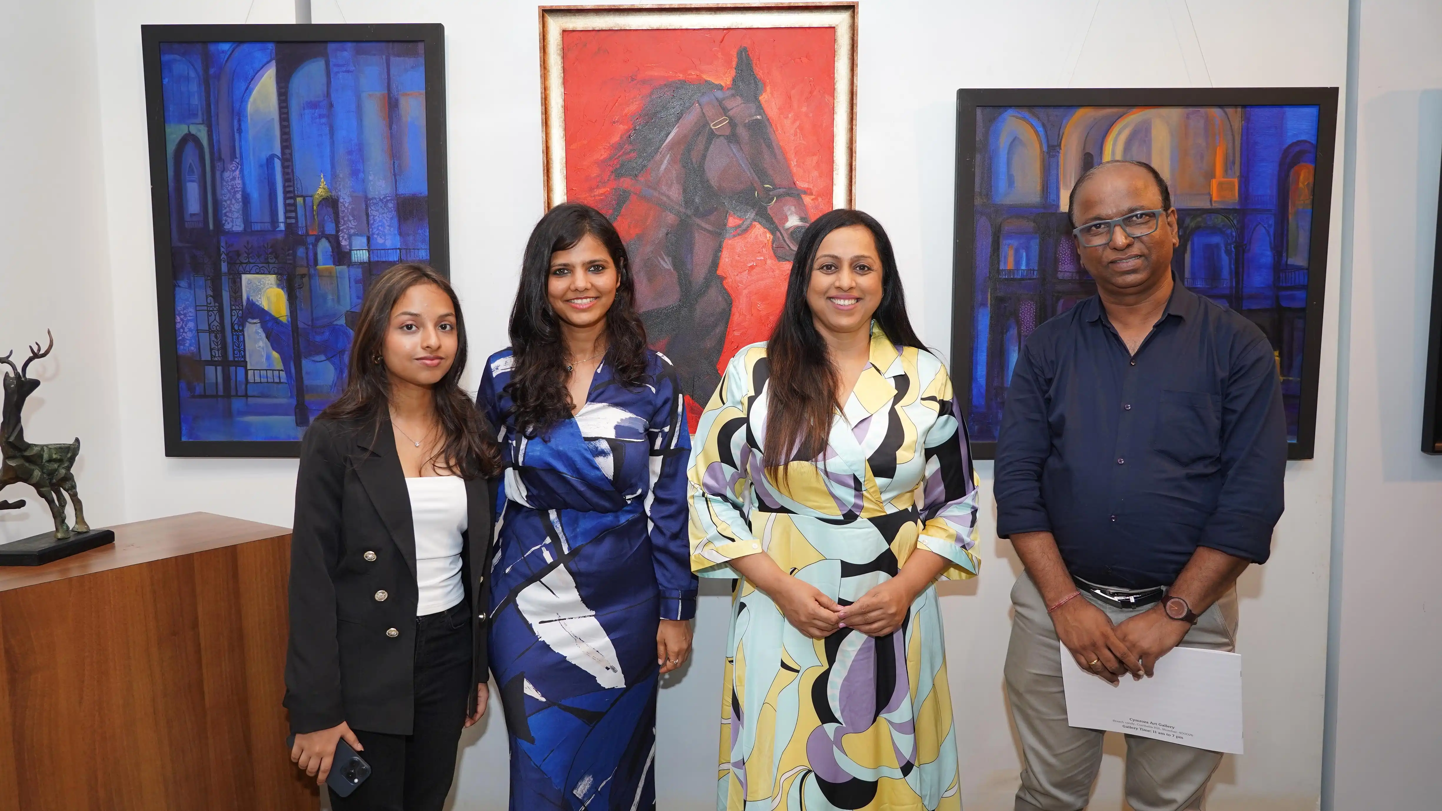Vaishali Samant Inaugurates Kimaya Singhania’s Art Show in Aid of Childhood Cancer Warriors