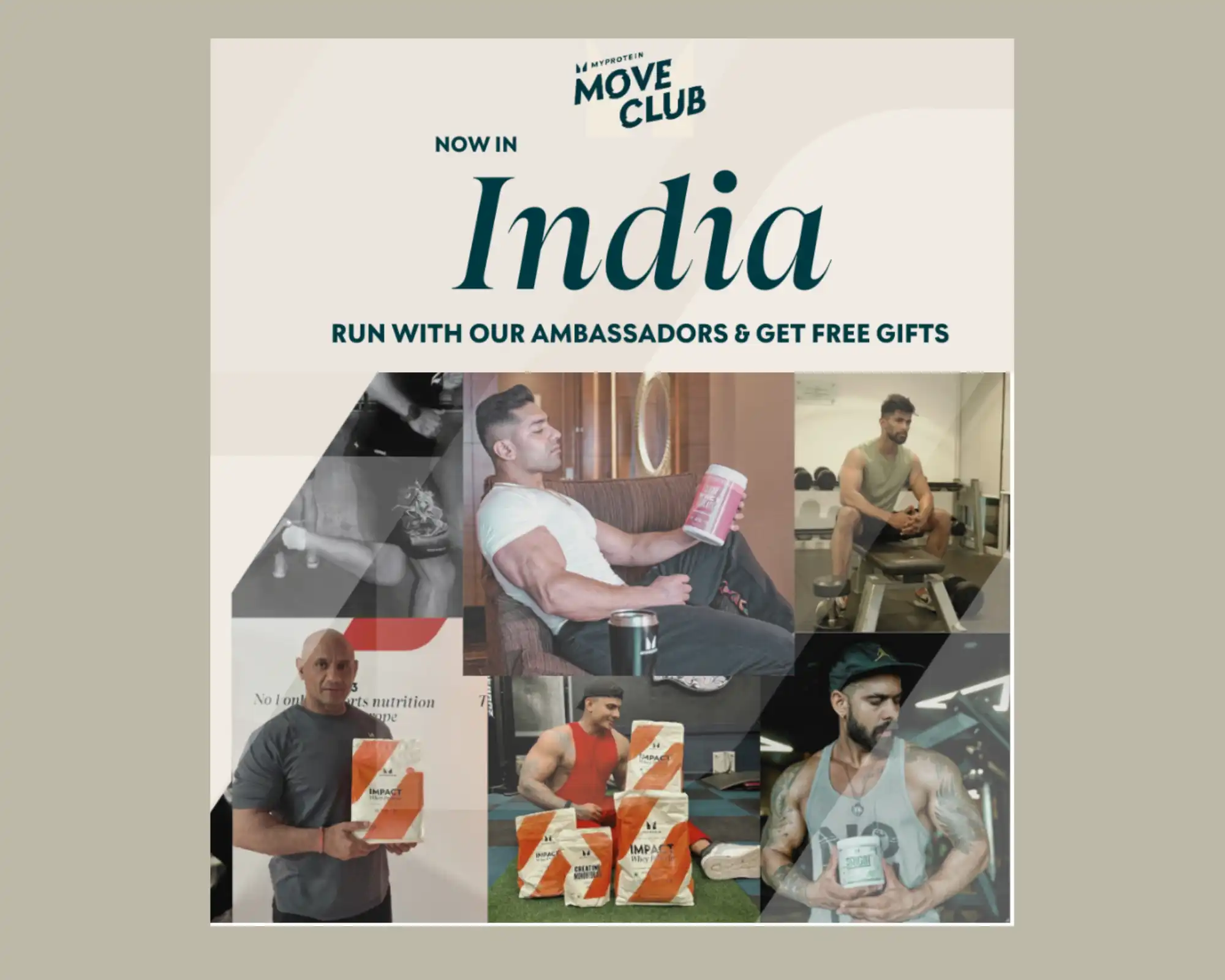 Move Club comes to India; Delhi to celebrate Myprotein’s commitment to India