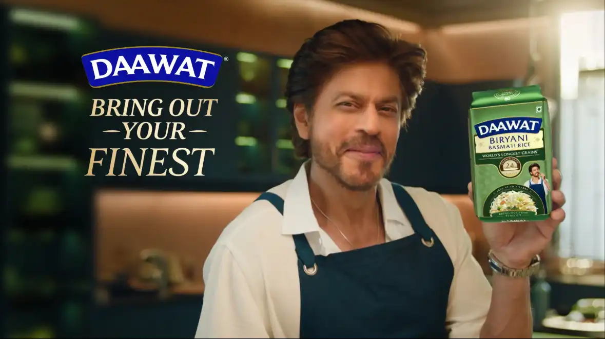 DAAWAT® enables Shah Rukh Khan to ‘Bring Out His Finest’