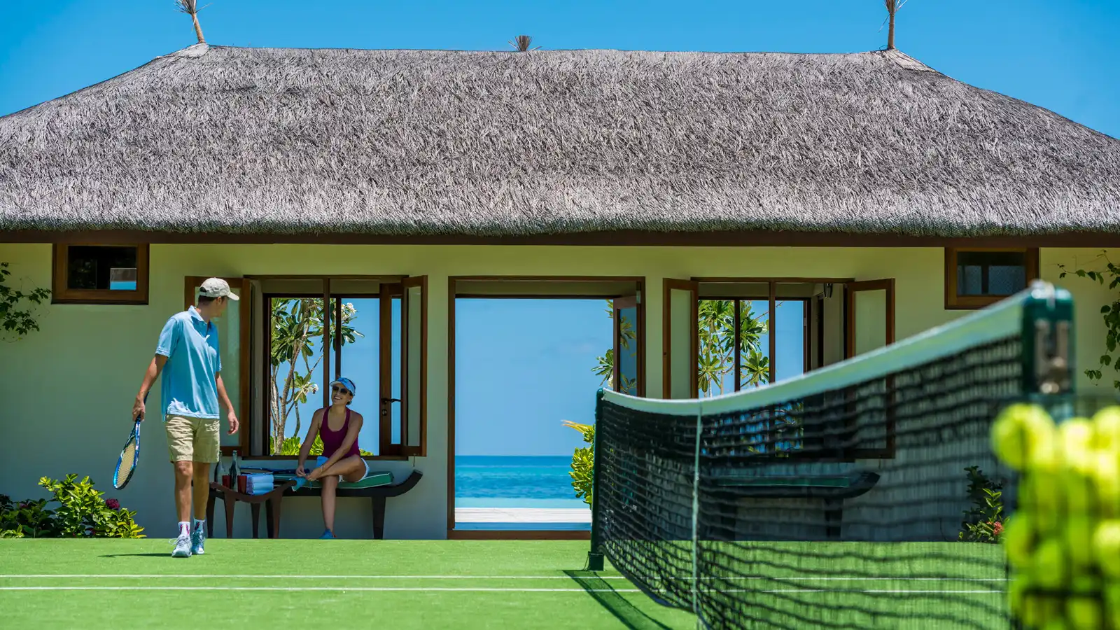 Tennis Legend Nikolay Davydenko Serves Up Exclusive Tuition at Four Seasons Maldives at Kuda Huraa