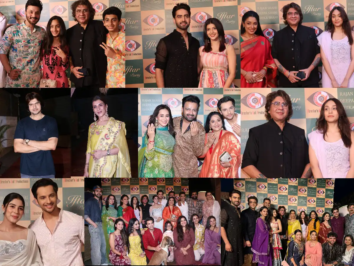 Deepa Shahi, Rajan Shahi and Ishika Shahi Host Grand Iftaar Party for Director’s Kut Production