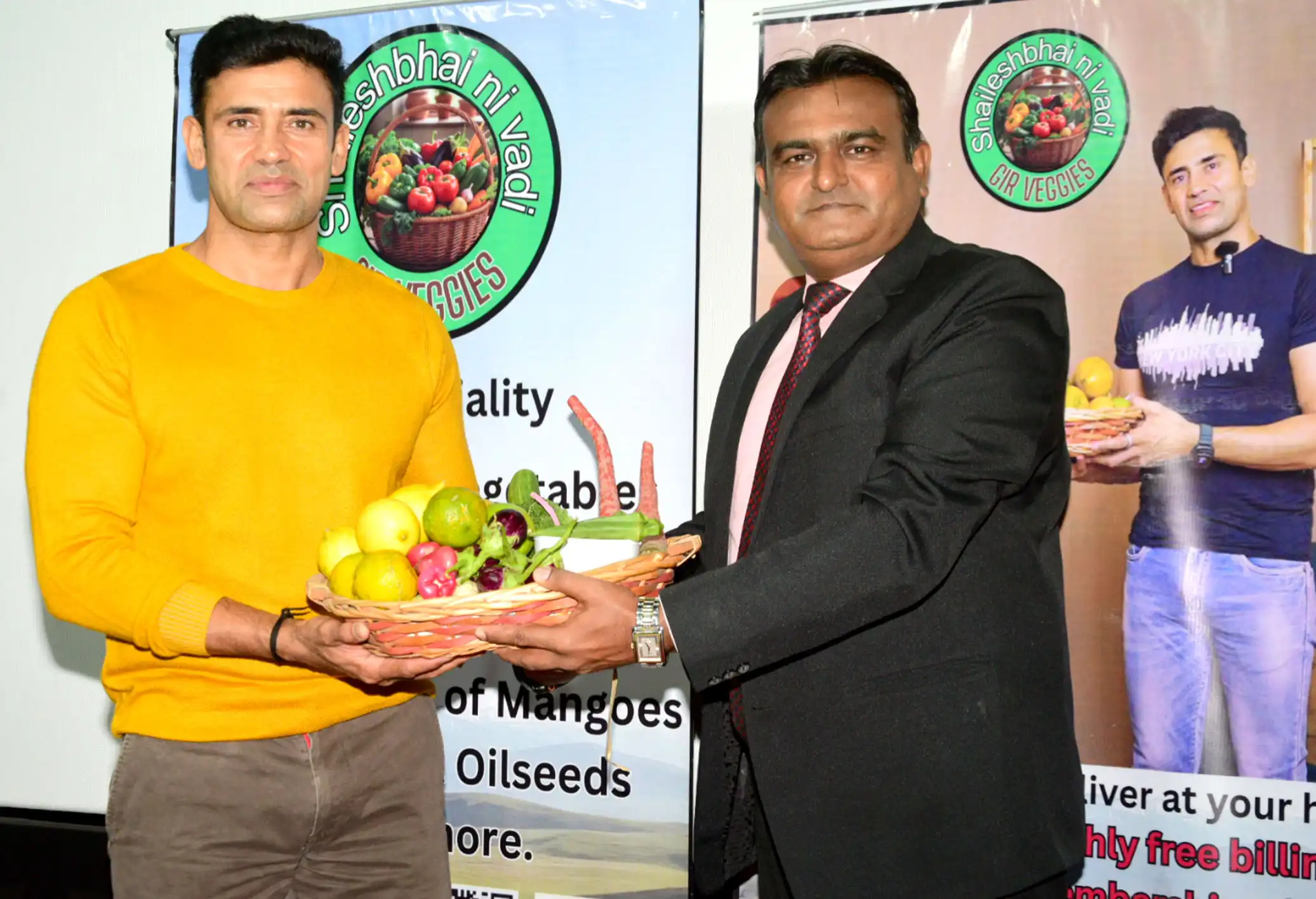 Indian MMA Fighter Sangram Singh Launches ‘Gir Veggies’ Organic Initiative in Mumbai 