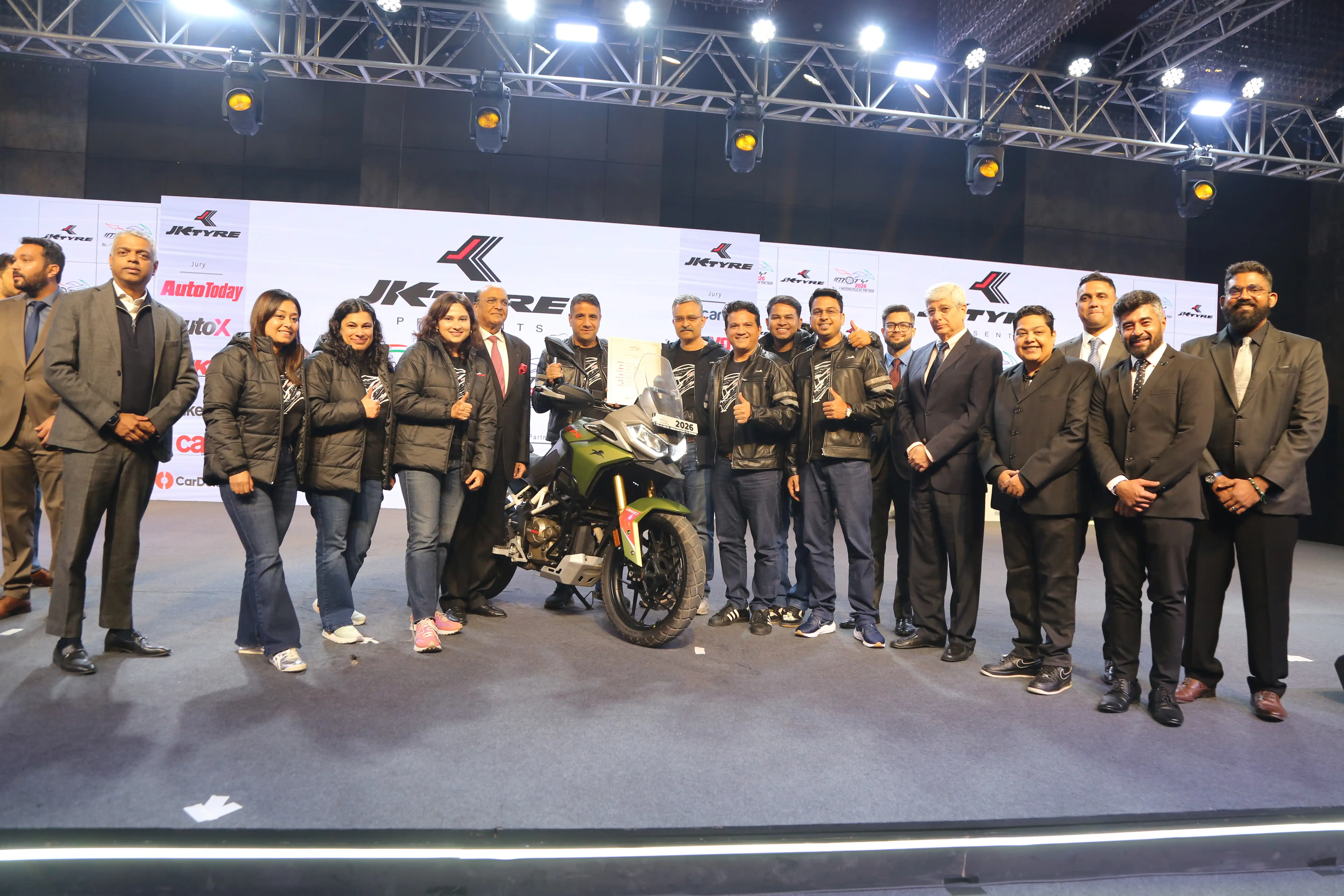 TVS Apache  RTX WINS the Prestigious Indian Motorcycle Of The Year