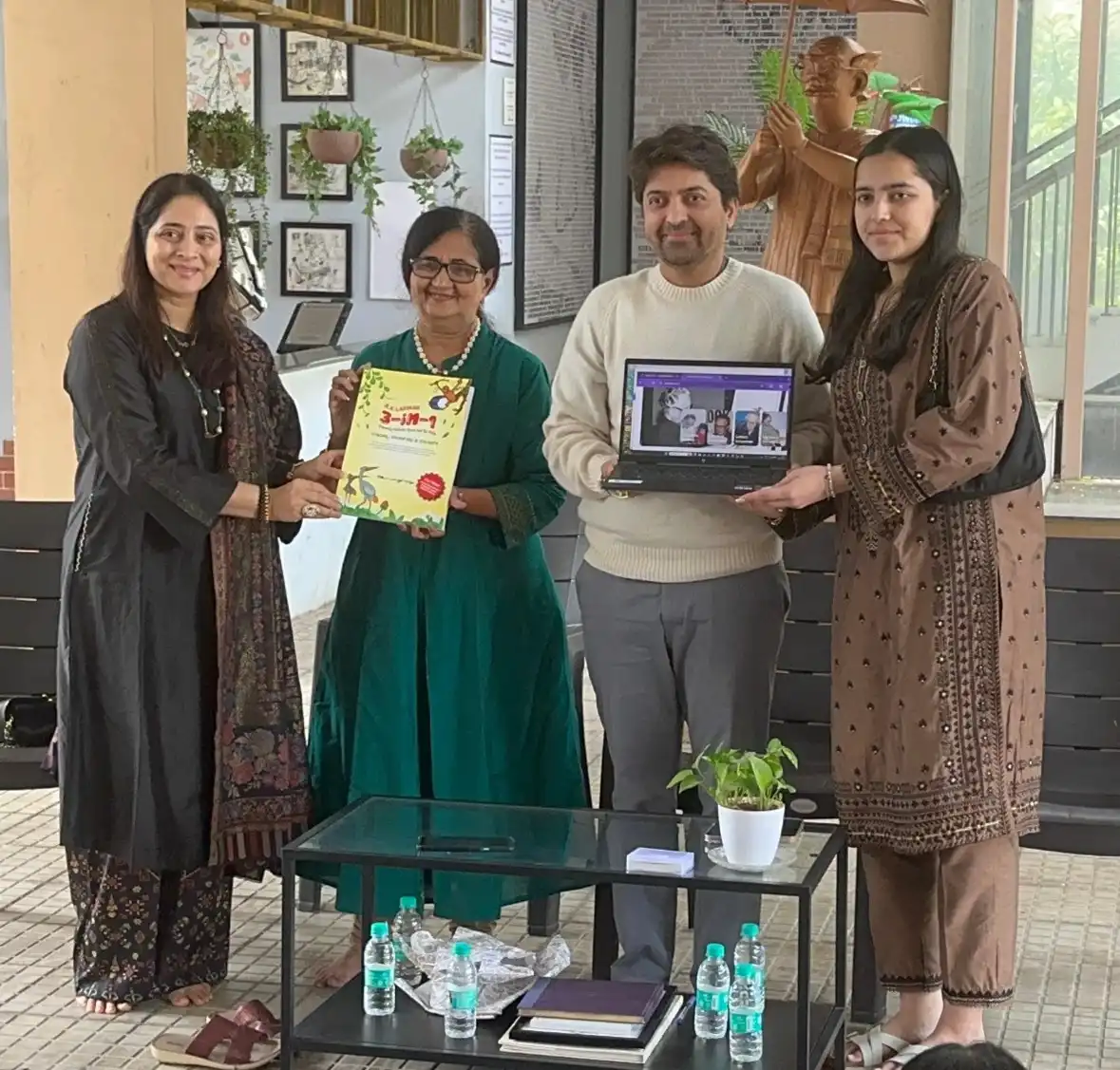 Anand Chordia Launches R.K. Laxman Website and Children’s Art Book 