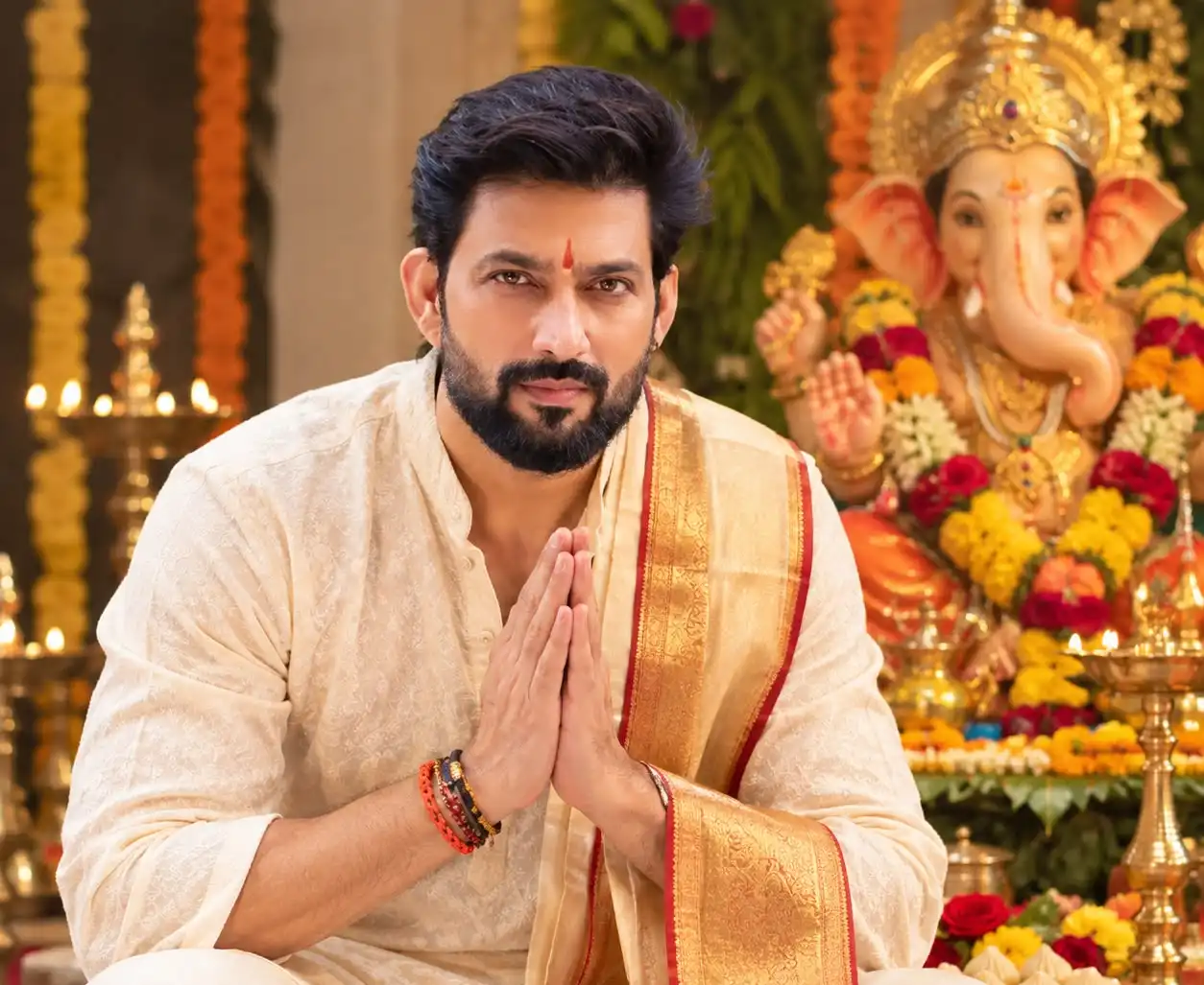 Aadesh Chaudhary: When Bappa comes, you feel everything will be okay 