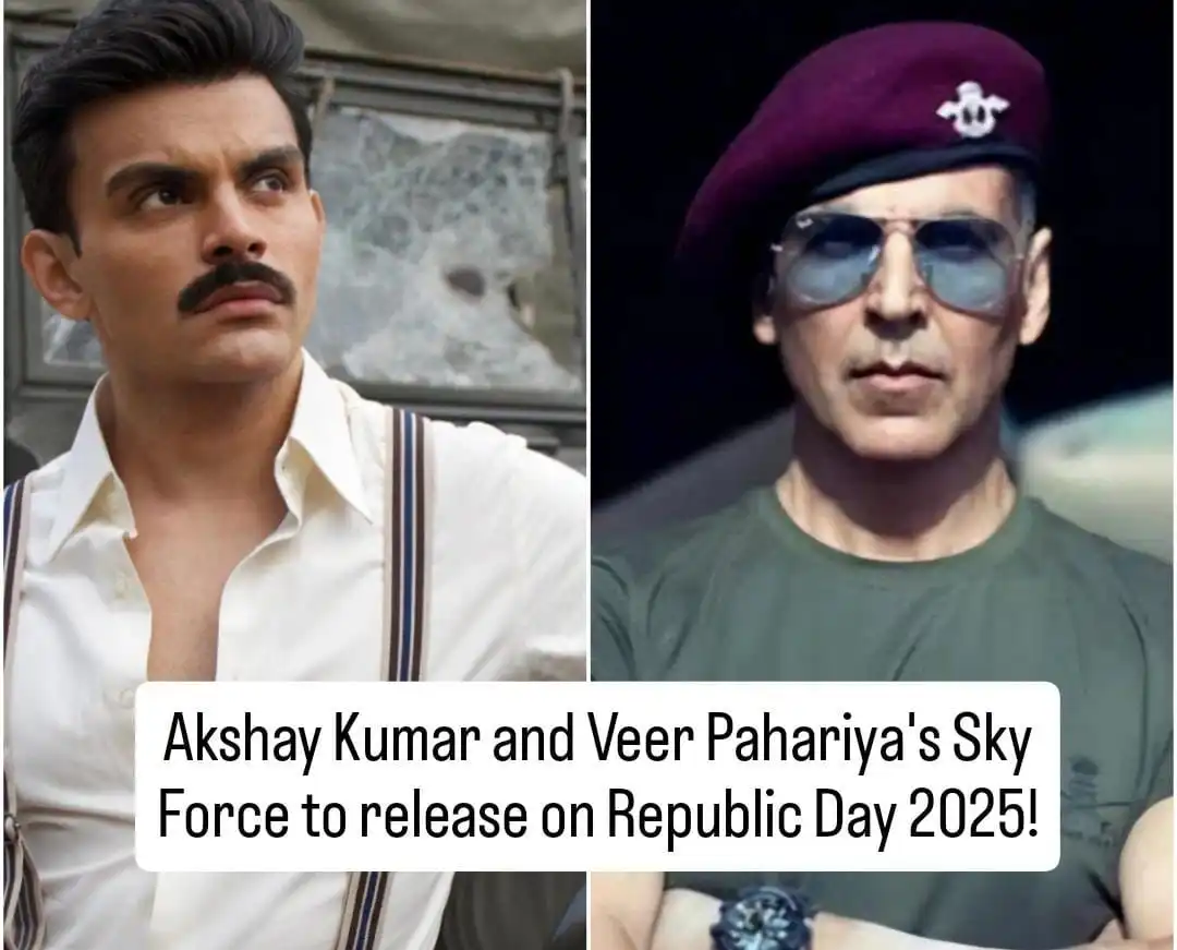 Akshay Kumar, Veer, Sara Ali Khan, and Nimrat Kaur Set to Soar With Sky Force