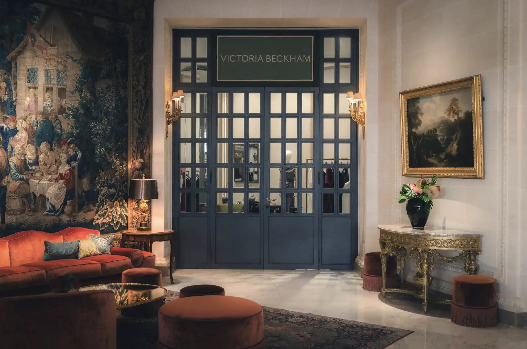Victoria Beckham Opens Exclusive Pop-Up Boutique at Le Bristol Paris