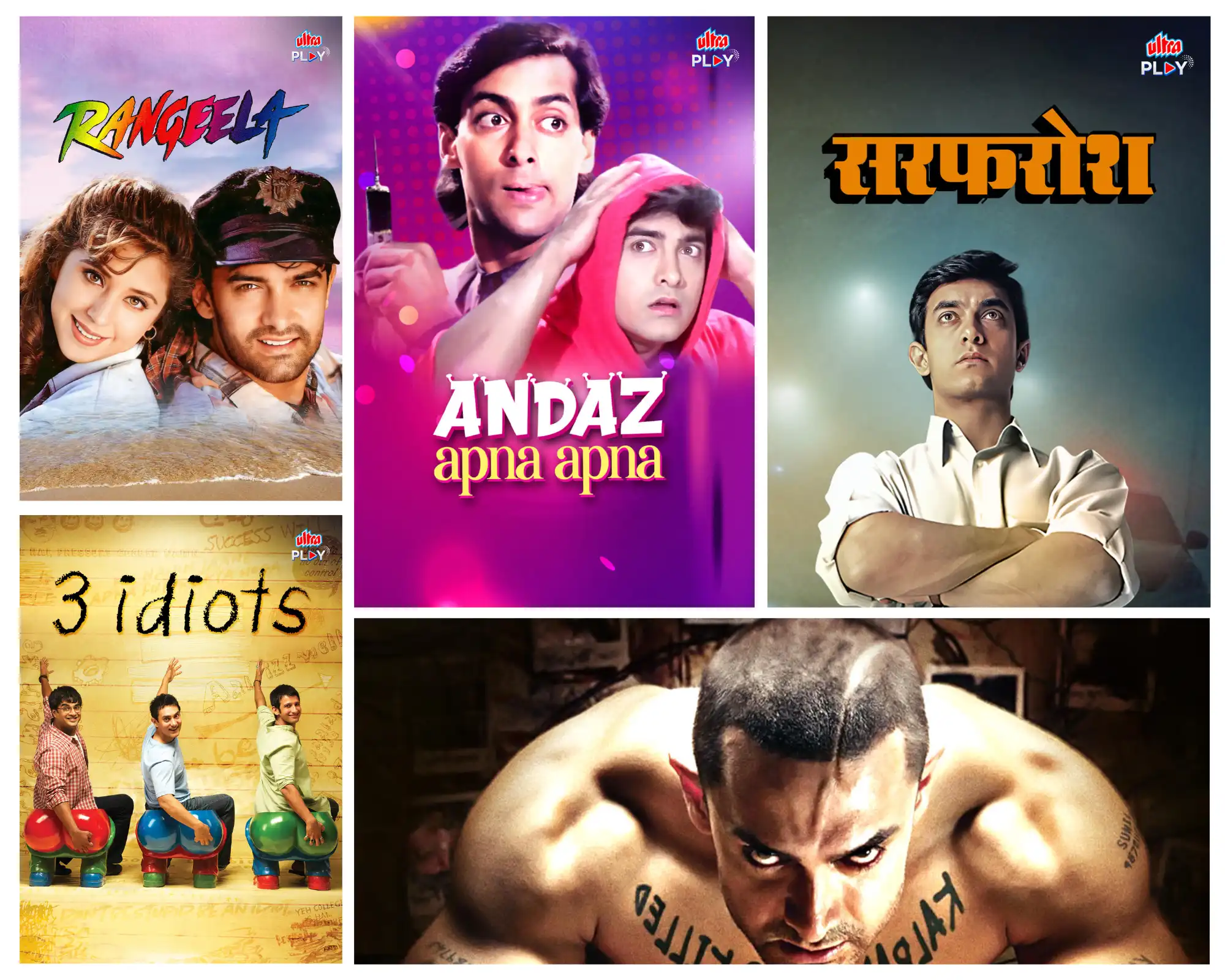 Life Lessons from Aamir Khan’s Iconic Films on Ultra Play OTT