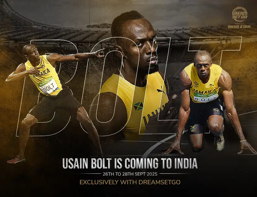 DreamSetGo to bring Usain Bolt, to India for His First-Ever Multi-City Tour