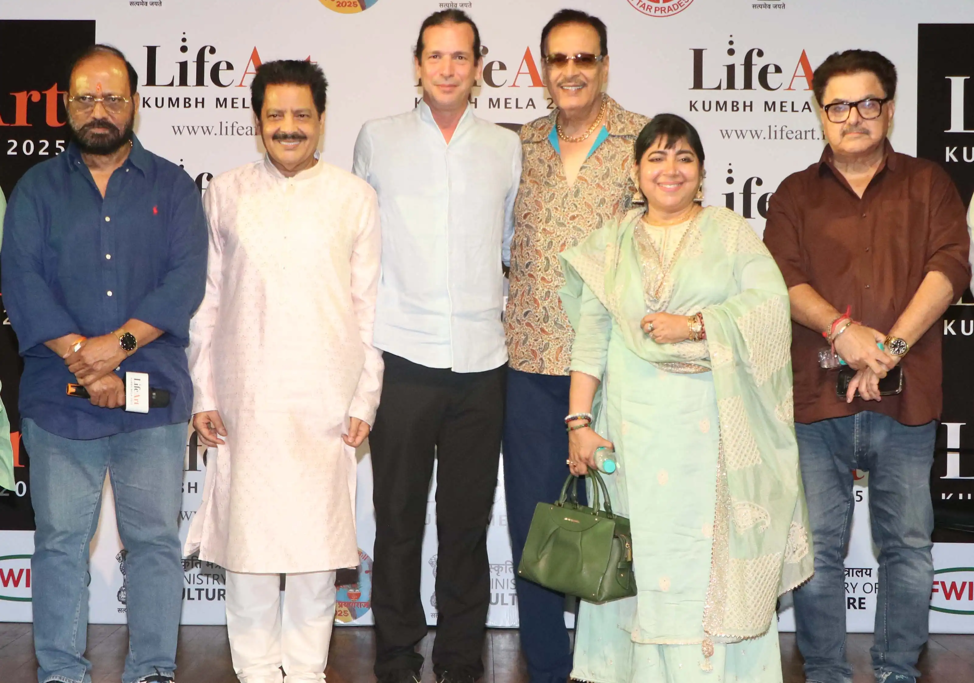 Hollywood Producer Ran Mor, Udit Narayan, and Deepak Parashar Announce 'LifeArt Kumbh Mela 2025'