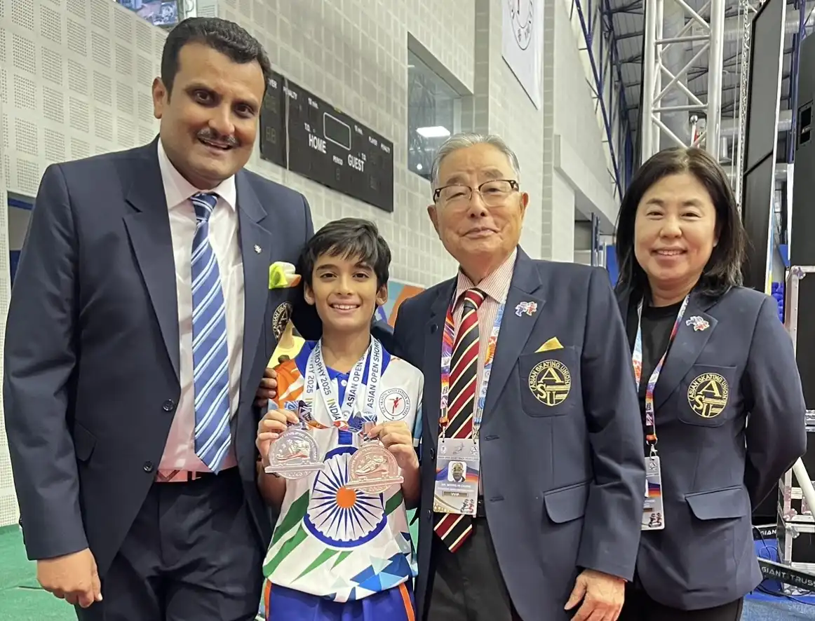 Vardaan Laddha, 11, Clinches Two Silver Medals for India