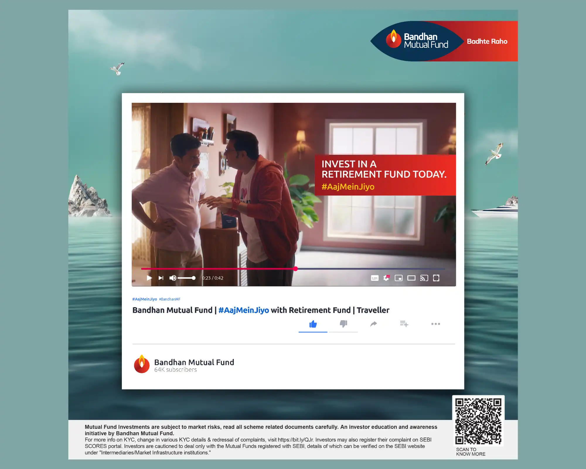 'Aaj Mein Jiyo' – Retirement Planning Initiative by Bandhan Mutual Fund