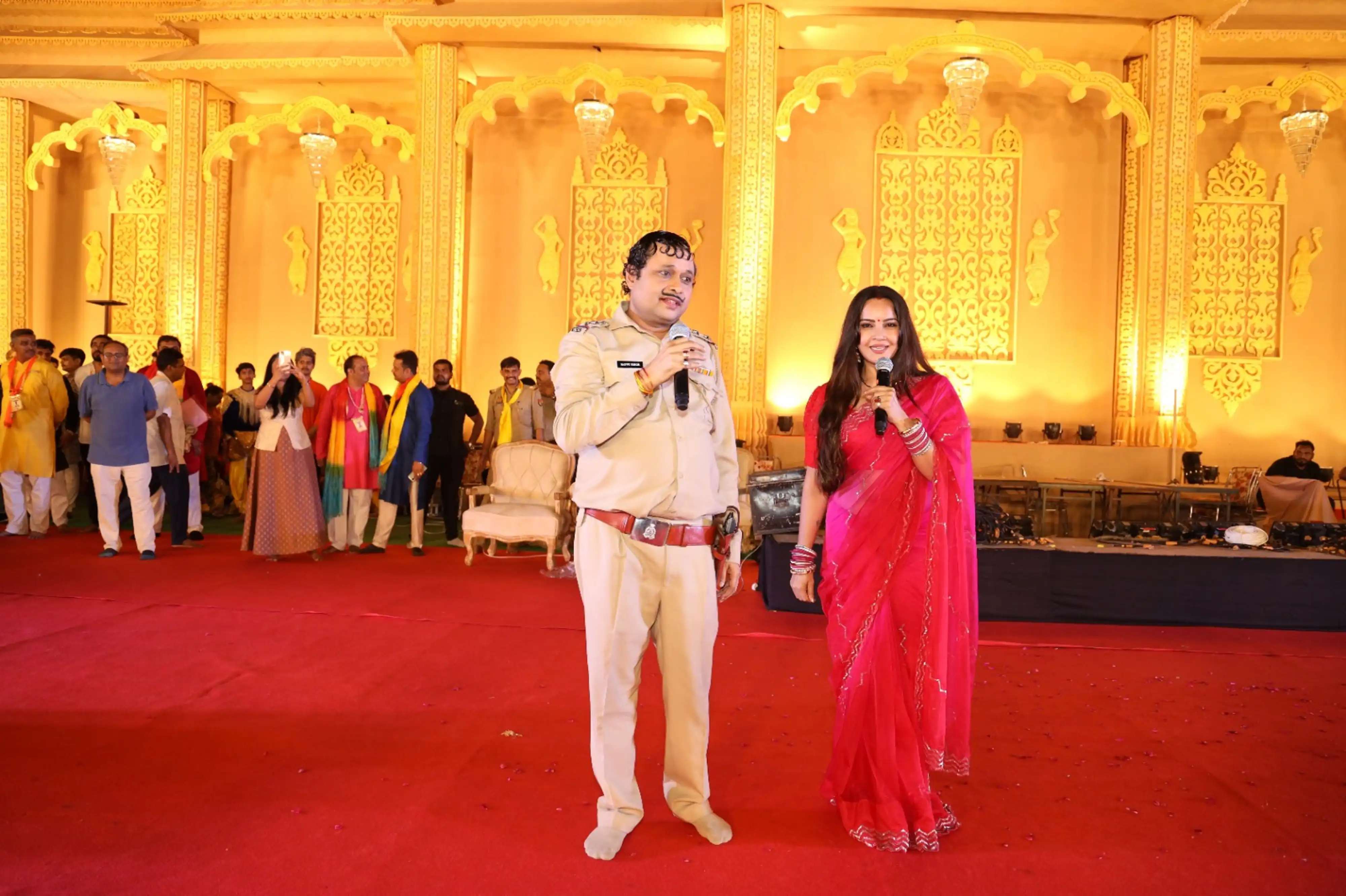 &TV’s Happu Ki Ultan Paltan actors join the Grand Ram Baraat in Agra, UP