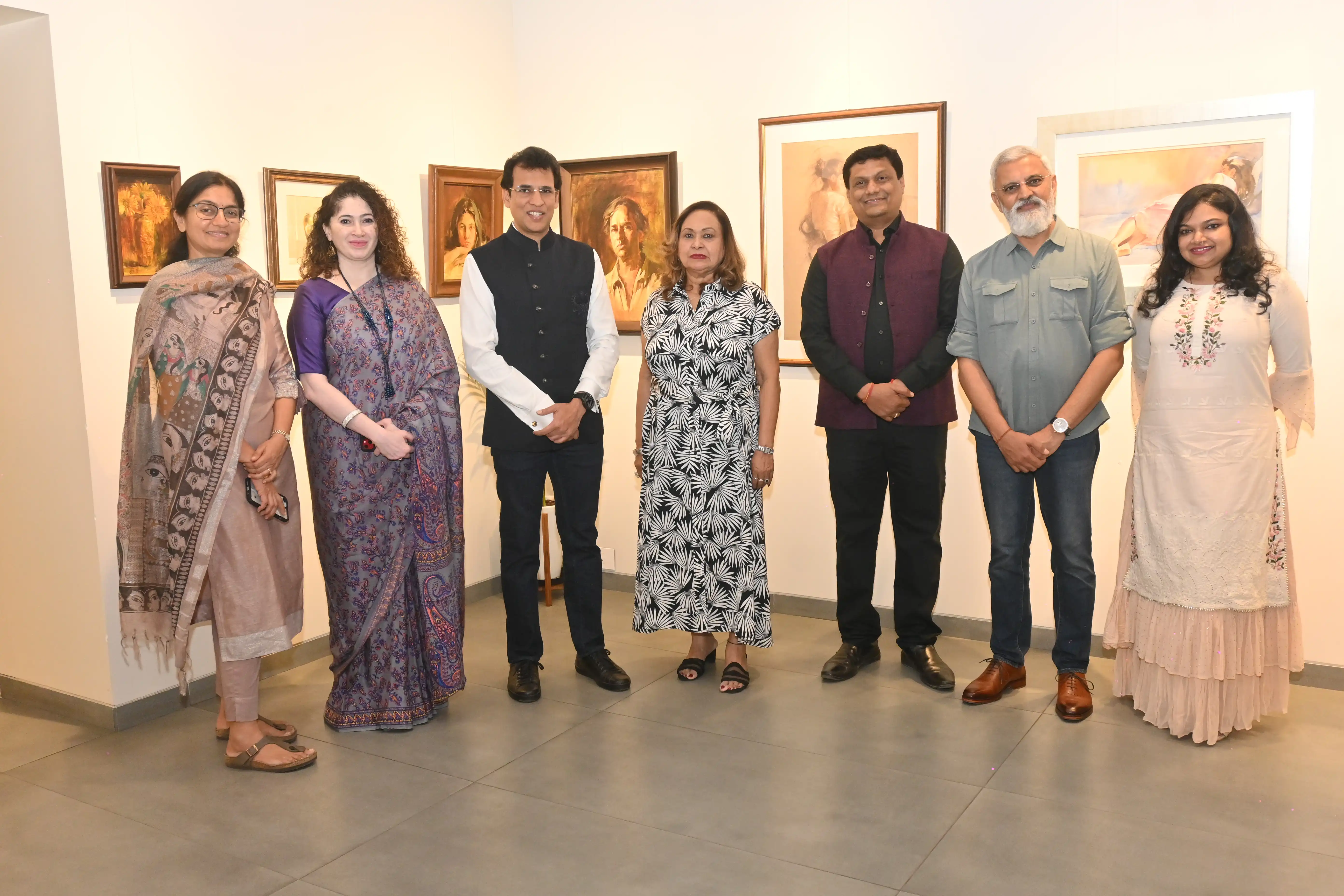 Late legendary artist John Fernandes’ masterpieces Grace Pune's Vesavar Art Gallery 