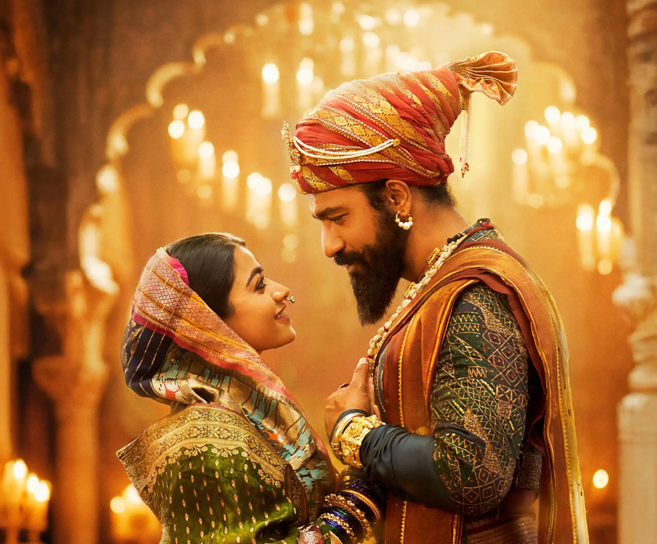  Vicky Kaushal and Rashmika Mandanna Launch the First Song ‘Jaane Tu’ From Chhaava in Hyderabad