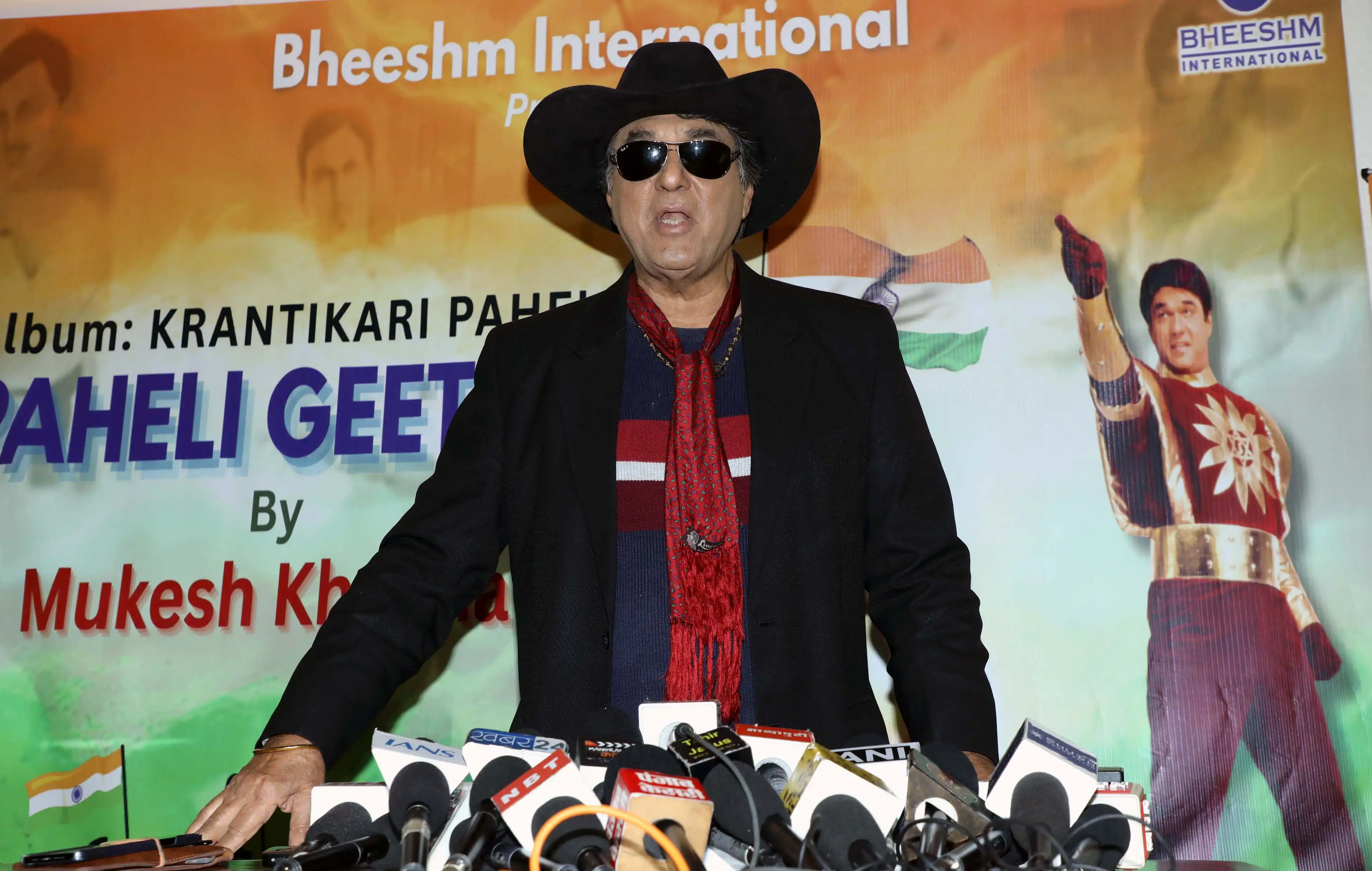 Mukesh Khanna Launches 'Paheli Geet 2' as a Tribute to Freedom Fighters