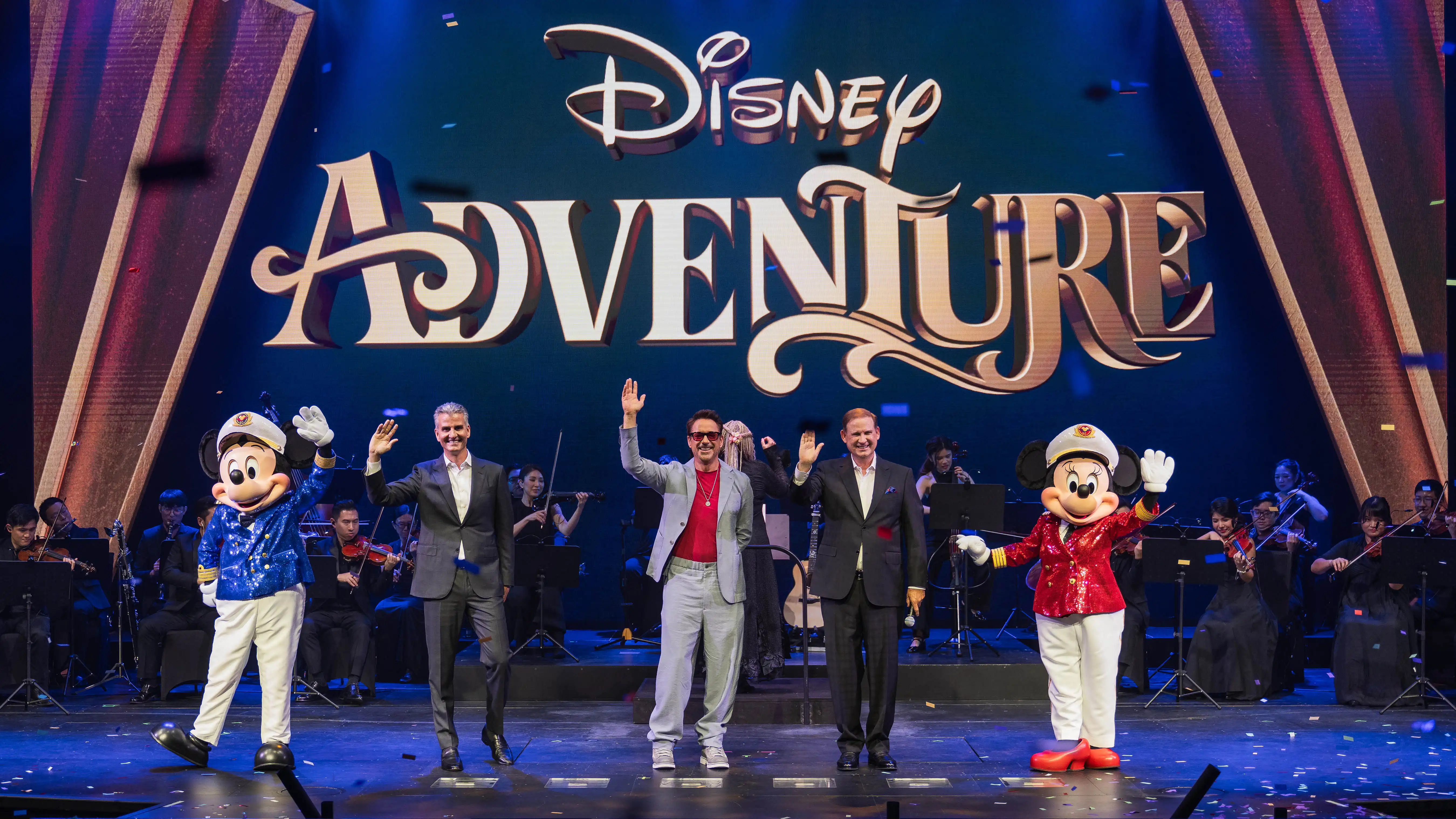Disney Cruise Line Christens Disney Adventure in Singapore