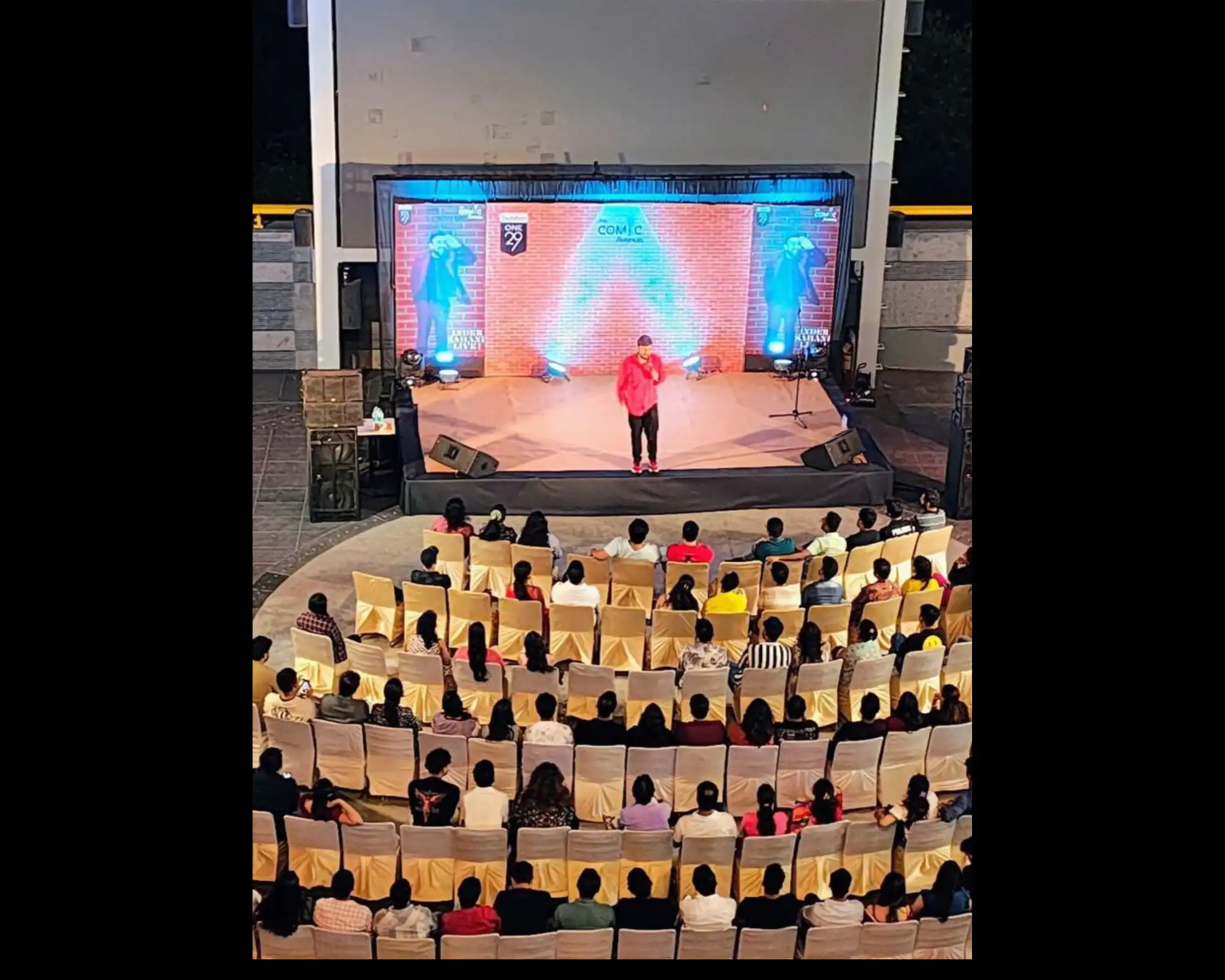 Comedian Inder Sahani Entertains at Gulshan One29