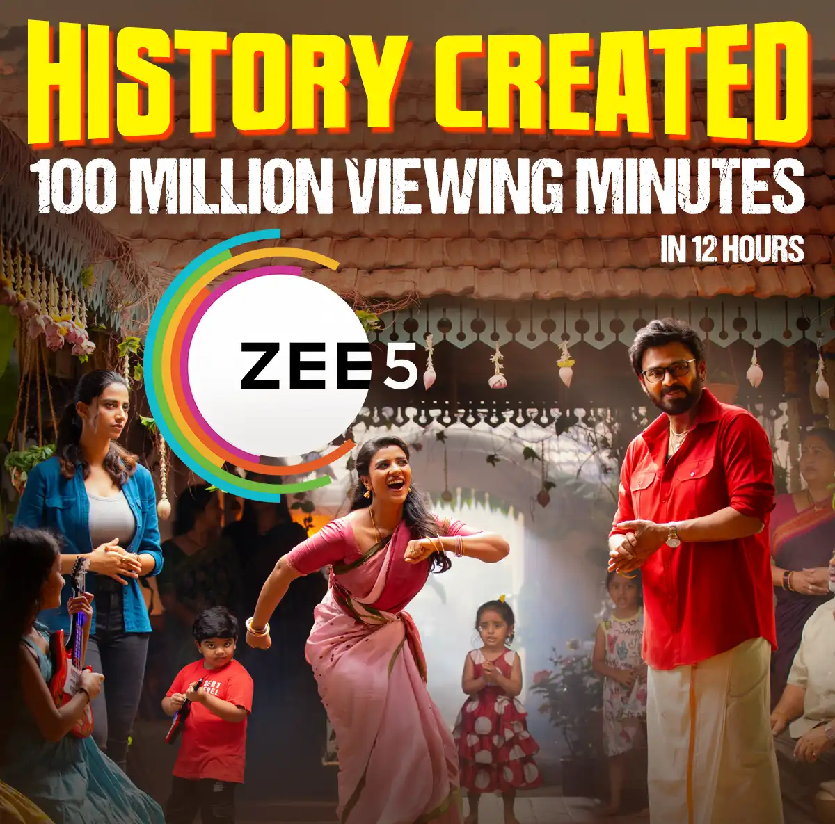 Comedy drama Sankrantiki Vasthunaam is now streaming on ZEE5 Global and ZEE Telugu