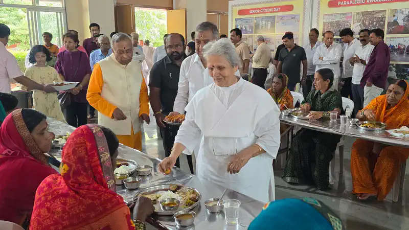 A Heartfelt Welcome to Warkari Samradaya at Punyadham Ashram