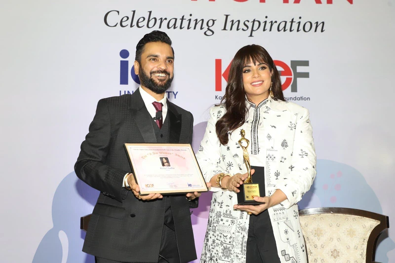 Actor-Activist Richa Chadha Celebrates Womanhood at the ‘I Am Woman’ Awards