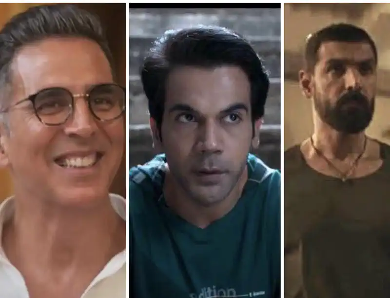 Akshay Kumar, Rajkummar Rao, John Abraham are set for an Ultimate Box Office Battle on August 15!