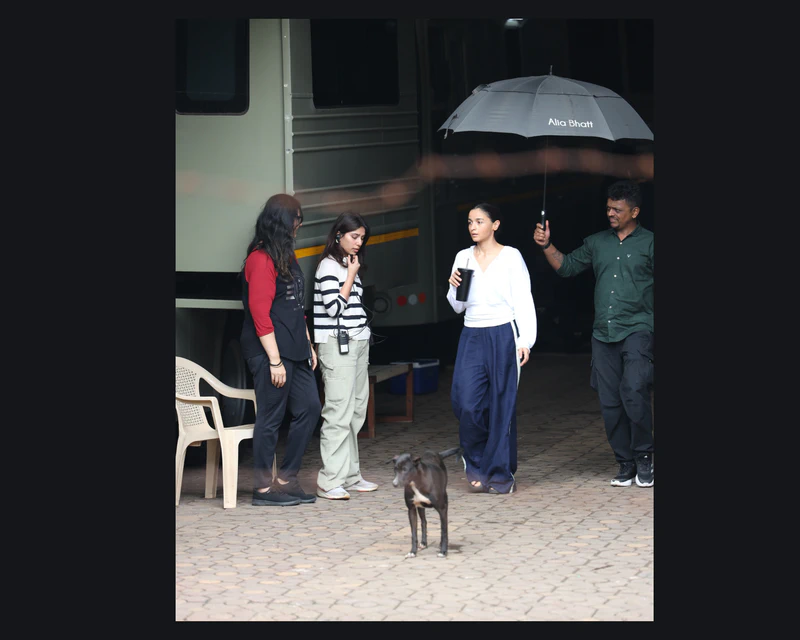 Alpha Alia Bhatt snapped shooting for her YRF Spy Universe film!