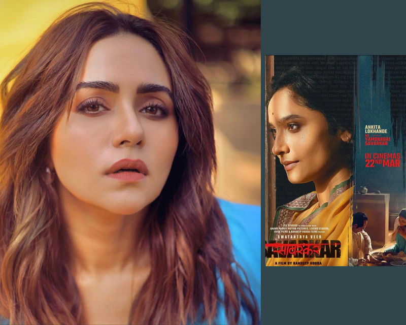 Amruta Khanvilkar applauds Ankita Lokhande in Swatantra Veer Savarkar 