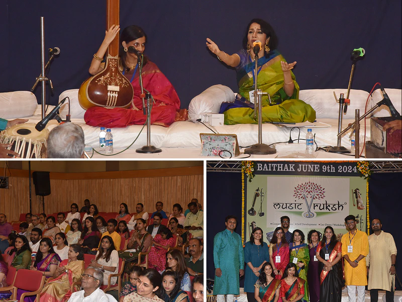 An evening of Raagas, Moods and Mindfulness: Music Vruksh Baithak 2024