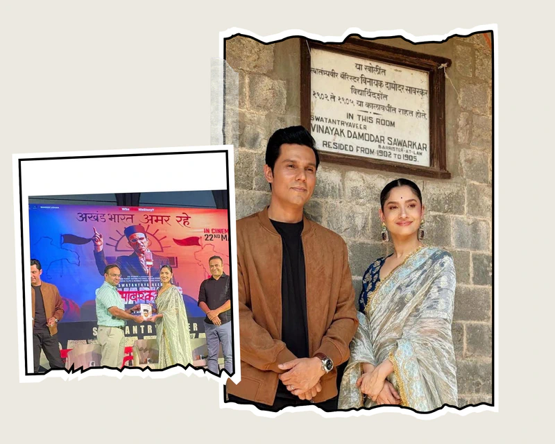 Ankita Lokhande and Randeep Hooda Unveil Marathi Trailer of Swatantryaveer Savarkar