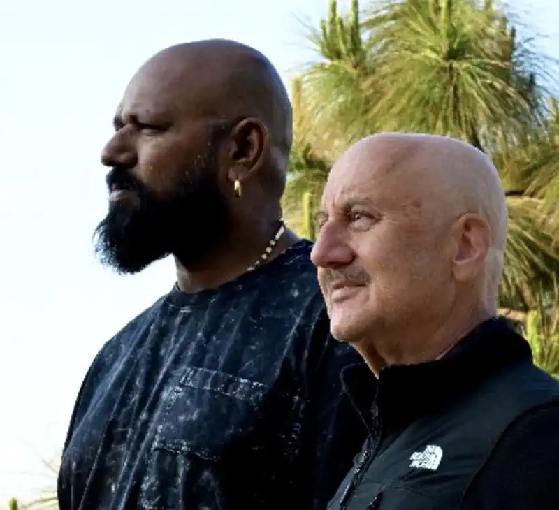 Anupam Kher proudly introduces Sunil Rodrigues the action director of Tanvi The Great