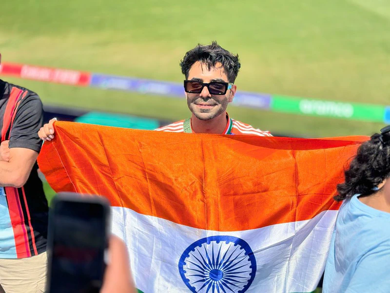 Aparshakti Khurana seen celebrating India's win over Pakistan in T20 World Cup 2024, video goes viral