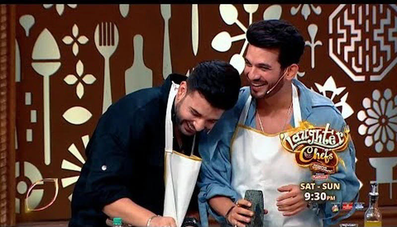 Arjun Bijlani and Karan Kundra Earn Culinary Stars and Hearts on Laughter Chefs