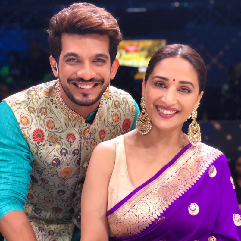Arjun Bijlani wishes dancing diva Madhuri Dixit with the sweetest note 
