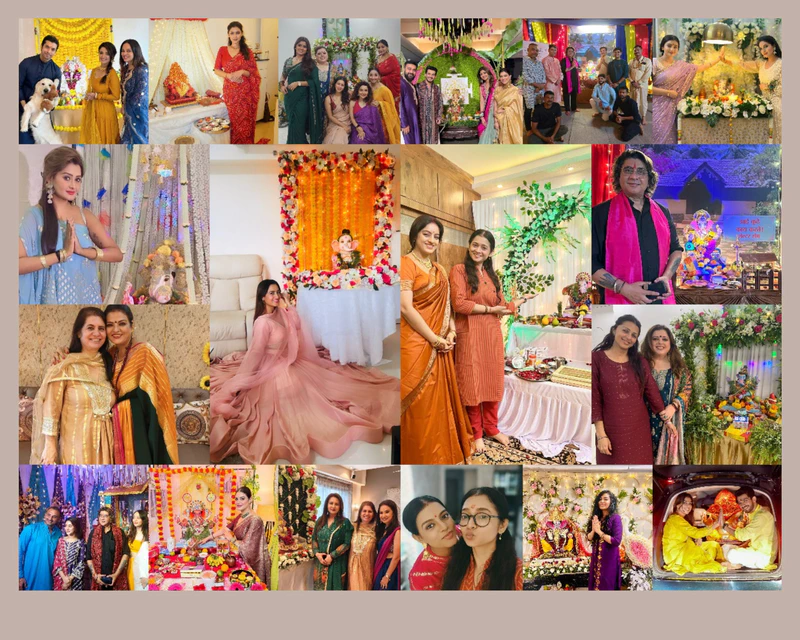 Celebrities Welcome Bappa with Love and Happiness