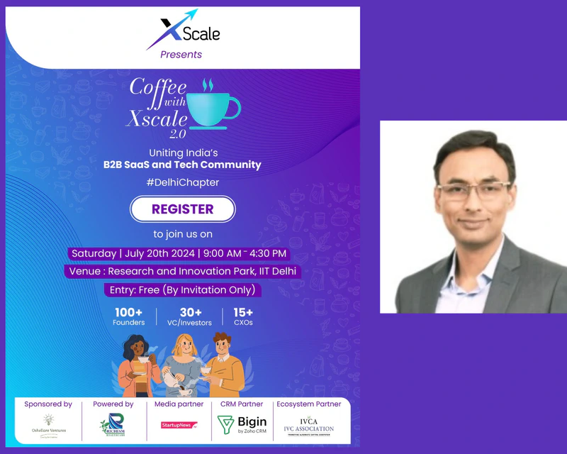 Coffee with Xscale 2.0 Uniting India's B2B SaaS and Tech Community