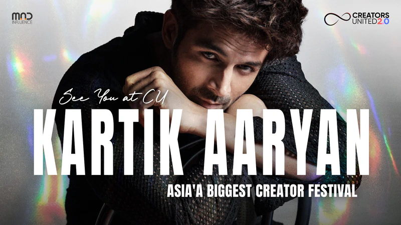 Creators United 2024 Welcomes  Kartik Aaryan as the Ultimate headliner