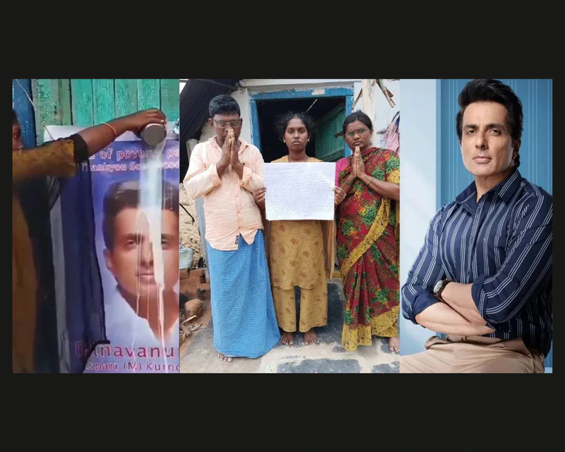  Devi from Andhra Pradesh Calls Sonu Sood God after his educational  supports