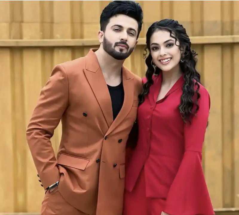 Dheeraj Dhoopar and Seerat Kapoor Dazzle in Stylish Attire on the Set of 'Rabb Se Hai Dua'