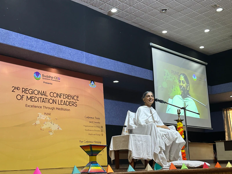 Didi Krishna Inaugurates 2nd Regional Conference of Meditation Leaders at Pune