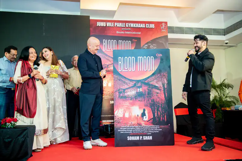 Director Soham Shah's Debut Novel Blood Moon Launched by Anupam Kher