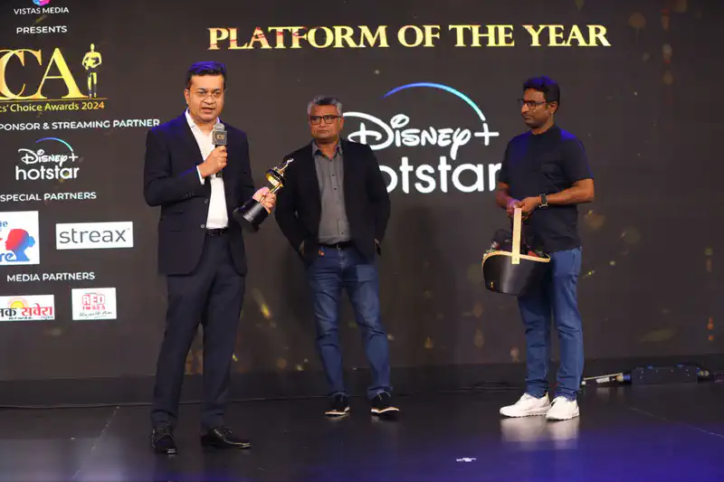Disney+ Hotstar wins the ‘Best OTT Platform of the year’ at 6th Critics' Choice Awards 2024