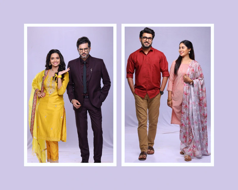 Dual fun with Navari Mile Hitlerla and Punha Kartavya Aahe on Zee Marathi