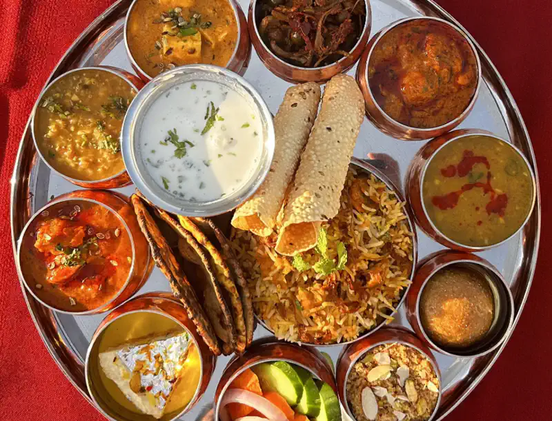 Embark on a culinary journey amidst stunning views of Jaisalmer fort at Wyra