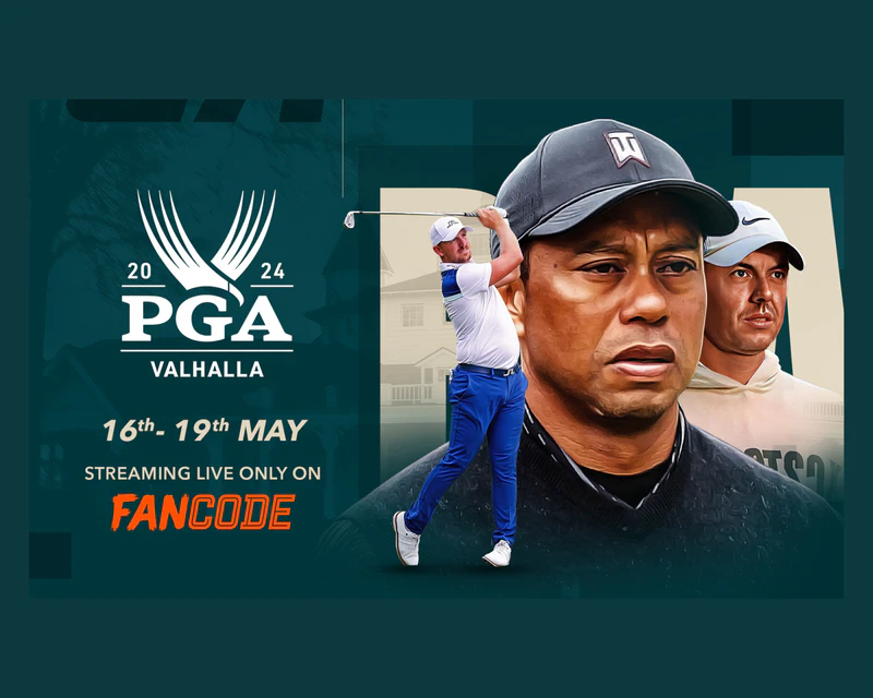 FanCode Strengthens Golf Portfolio with Exclusive PGA Championships Broadcast Rights