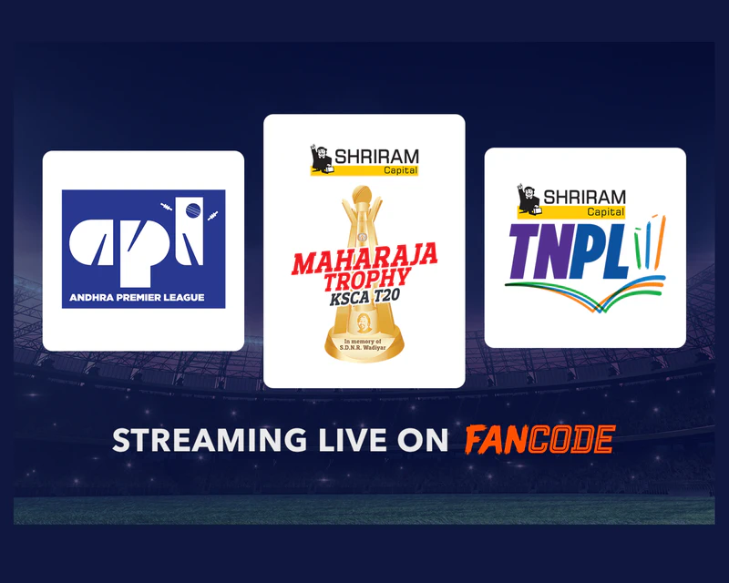 FanCode to be the Home of Domestic T20 Action With Exclusive Streaming of Three top State Leagues 